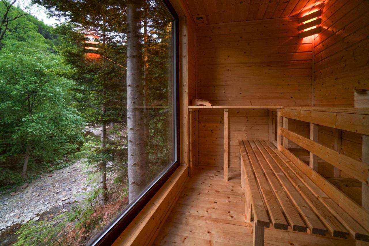 Novosiele Residence - Nad Gorska Rzeka - Lesne Spa Sauna Jacuzzi - Bieszczady Bystre  Exterior foto