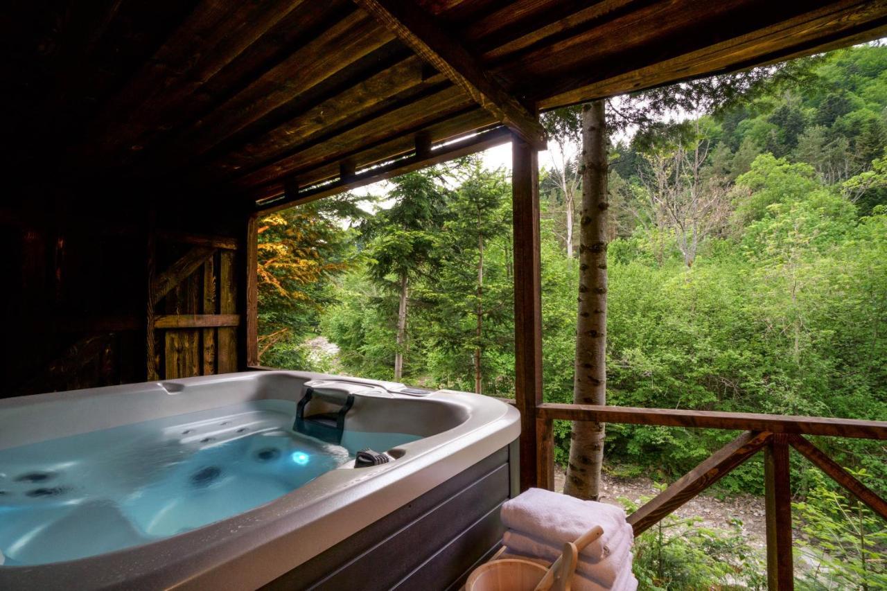 Novosiele Residence - Nad Gorska Rzeka - Lesne Spa Sauna Jacuzzi - Bieszczady Bystre  Exterior foto