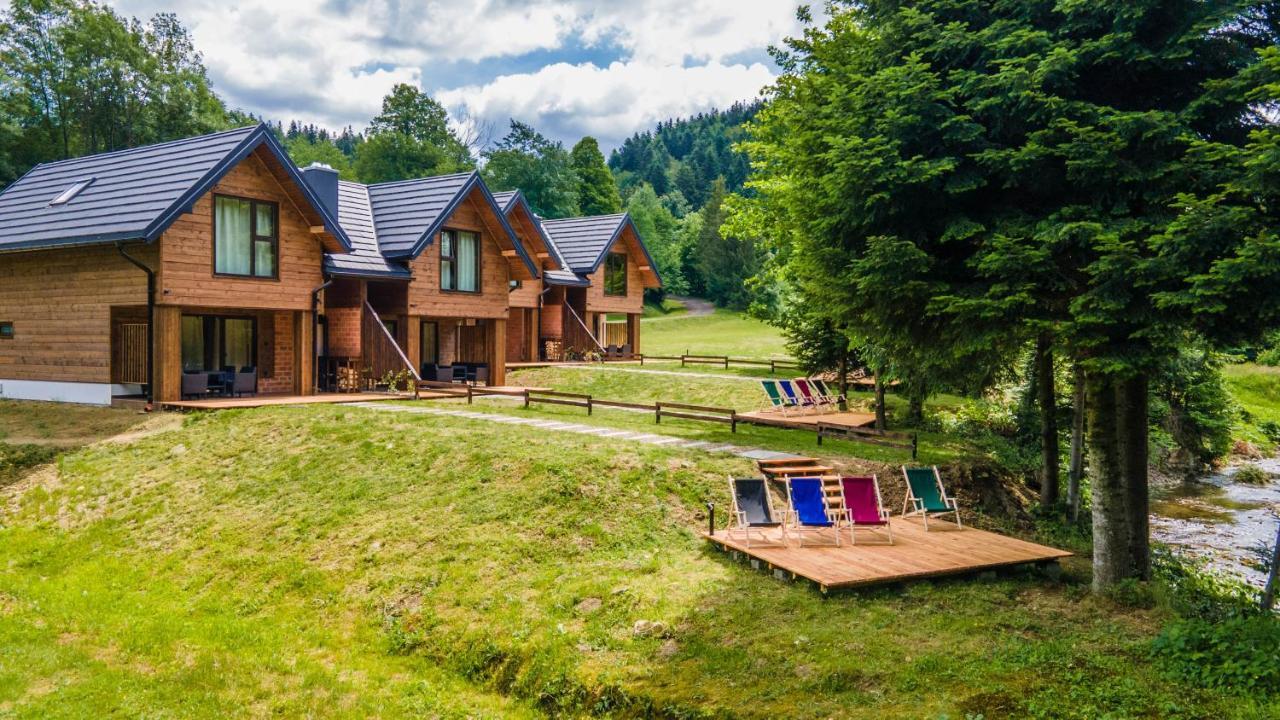 Novosiele Residence - Nad Gorska Rzeka - Lesne Spa Sauna Jacuzzi - Bieszczady Bystre  Exterior foto